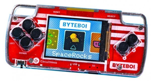 CircuitMess ByteBoi, DIY Lernset, Spielekonsole, Videospiele, ab 12 Jahre 
