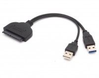 USB 3.0 Adapterkabel / Konverter f&#252;r 2,5" SATA Festplatten & SSDs