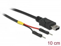Kabel Mini USB Typ B Stecker &#150; 2x Pfostenstecker einzeln zur Stromversorgung