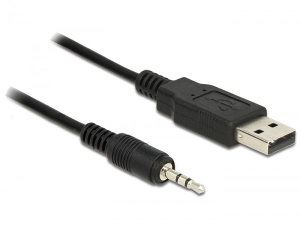 Adapterkabel USB - Seriell-TTL Stecker 2,5mm 3 Pin Klinke (3,3V) 1,80m