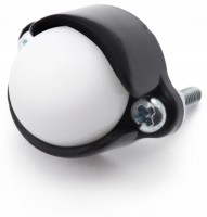 Pololu Ball Caster, 0,5 Zoll Plastikkugel, ABS Gehäuse, höhenverstellbar für kleine Roboter 